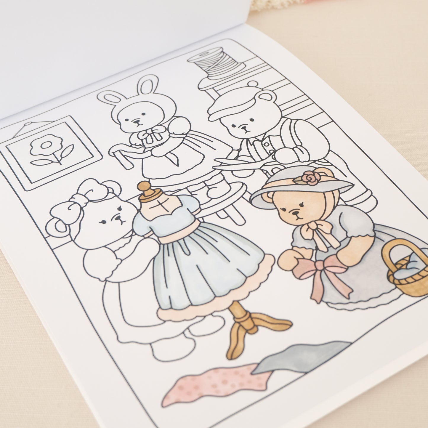 COLORING BOOK • THE SECRET LIFE OF COZLY BEARS