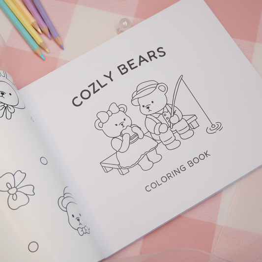 (COMING SOON) COLORING BOOK • THE SECRET LIFE OF COZLY BEARS