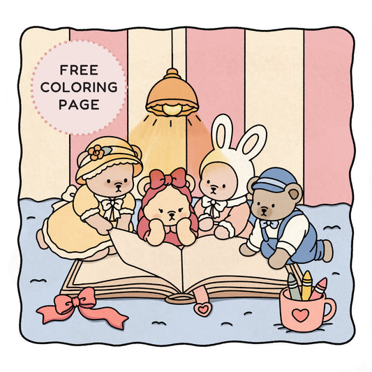 (FREE PAGE) Cozly Bears Launch Celebration Freebie