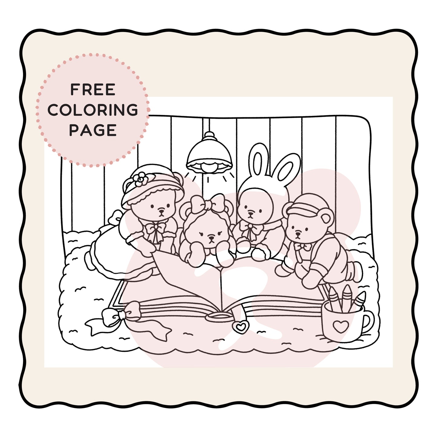 (FREE PAGE) Cozly Bears Launch Celebration Freebie